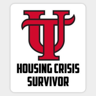 Housing Market Crisis Survivor Sticker